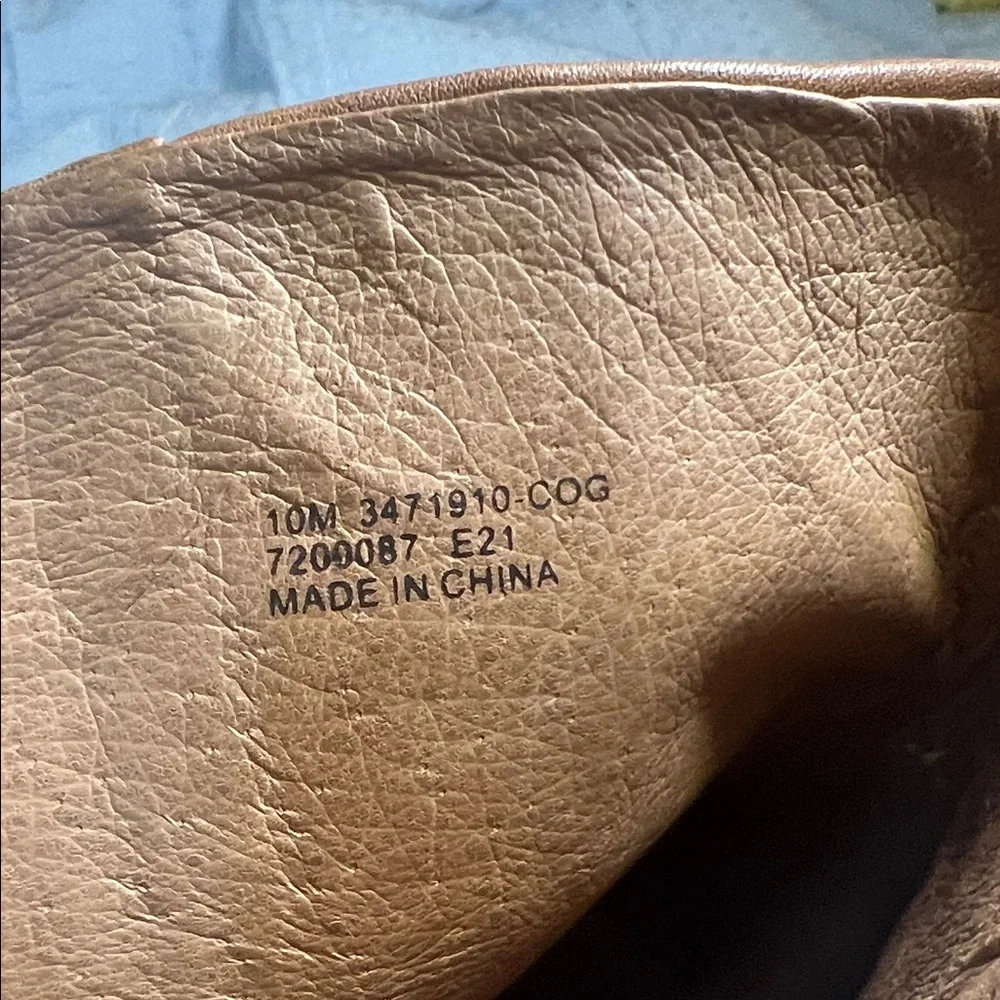 Frye women Tan Leather Ankle Booties - Picture 7 of 8